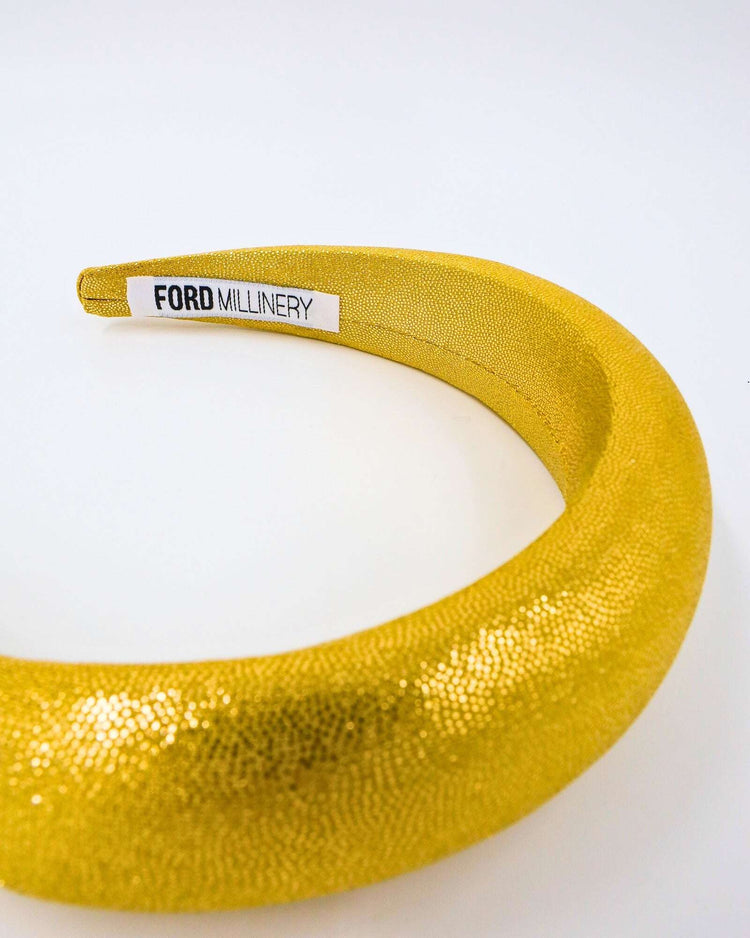 KYLIE Headband (yellow gold) Default Title - FORD MILLINERY