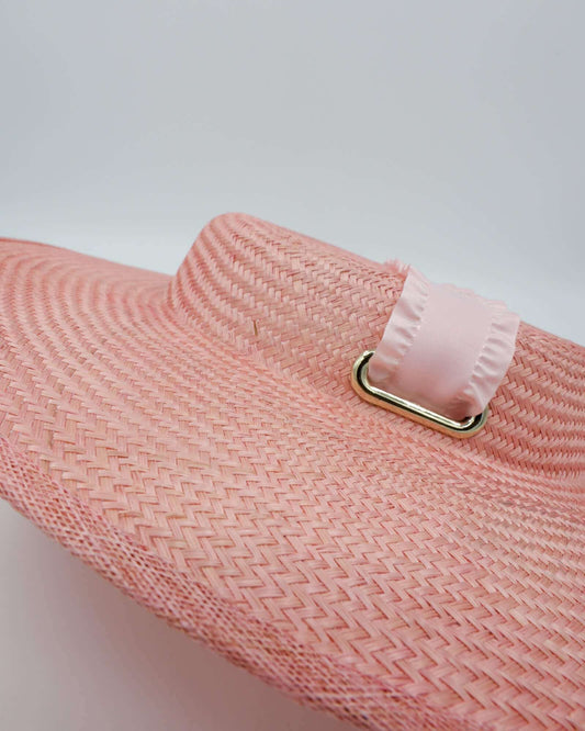 ANNIE (pink w pink ribbon) - FORD MILLINERY