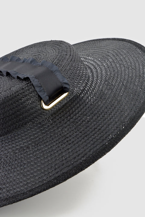 RIBBON for HATS (black) - FORD MILLINERY
