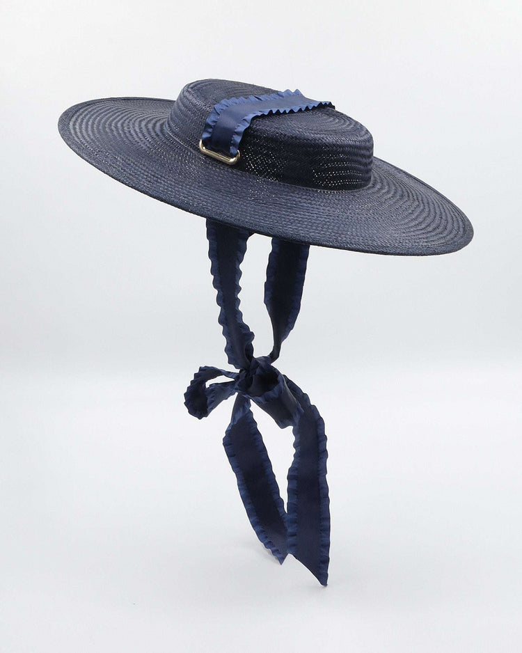 RIBBON for HATS (navy blue) - FORD MILLINERY
