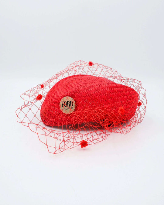 AVIATOR (red) - FORD MILLINERY
