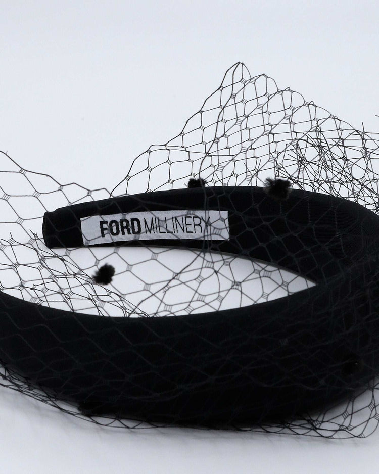 CHARLOTTE (black) - FORD MILLINERY
