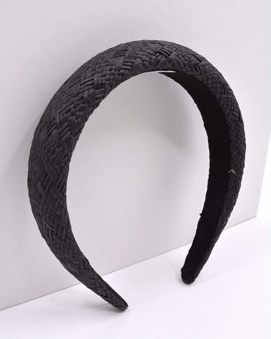 COMO Padded (black) - FORD MILLINERY