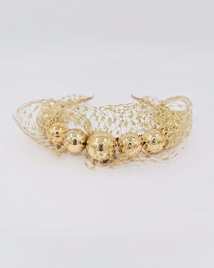 CAMILLA (gold) - FORD MILLINERY