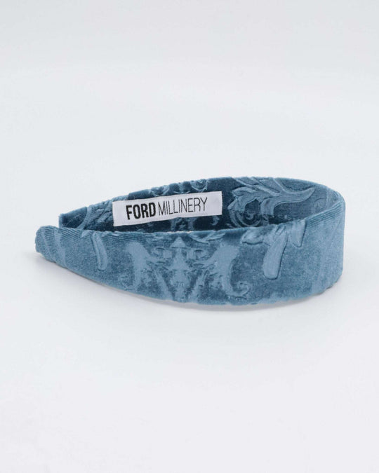 DERINYA Flat (antique blue) - FORD MILLINERY