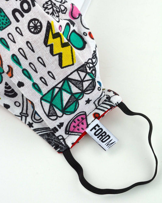 MASKS 4 MATES (doodle) - FORD MILLINERY