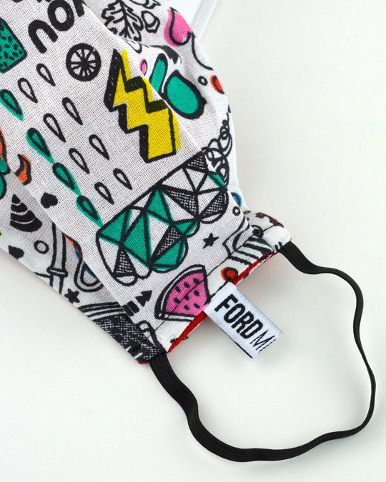 MASKS 4 MATES (doodle) - FORD MILLINERY