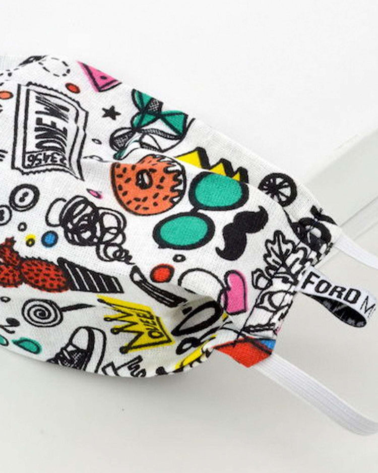 MASKS 4 MATES (doodle) - FORD MILLINERY