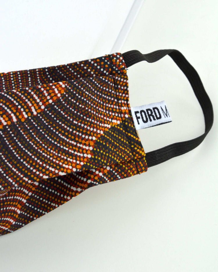 MASKS 4 MATES (dreamtime) Small (Kids/Teens) / Navy - FORD MILLINERY