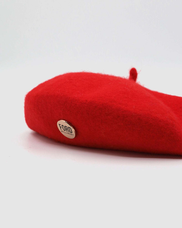 EMILY (red) - FORD MILLINERY