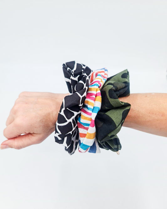 SCRUNCHIE PACK (urban animal)