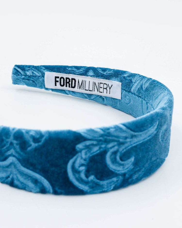 DERINYA Flat (blue lagoon) - FORD MILLINERY