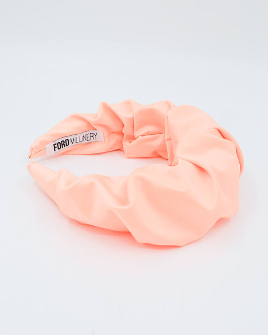 JUDE (fluro peach) - FORD MILLINERY
