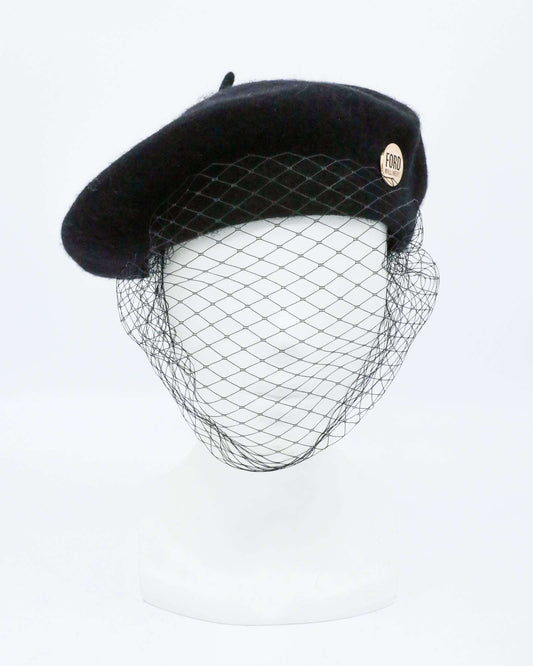 NIKKI (black) - FORD MILLINERY