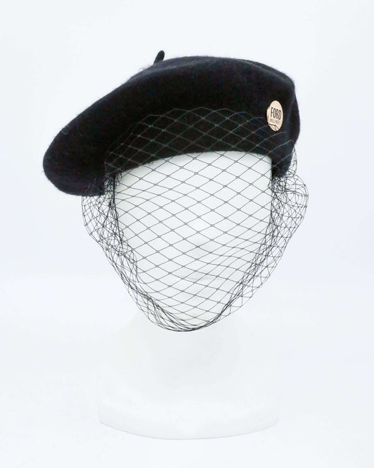 NIKKI (black) - FORD MILLINERY