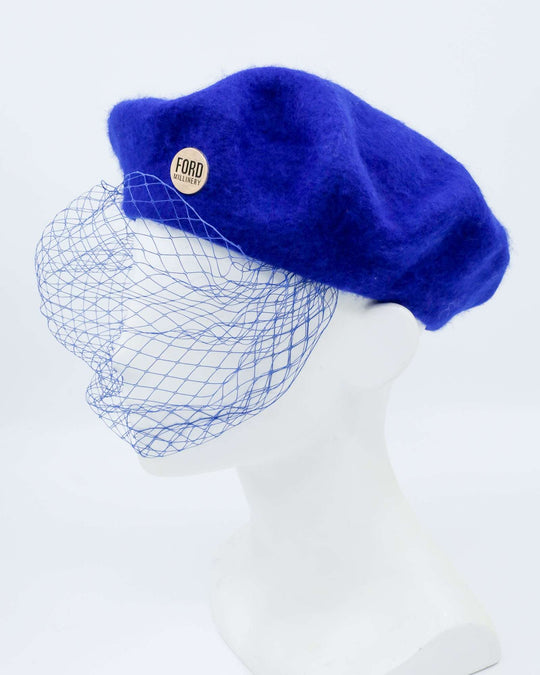 NIKKI (blue) - FORD MILLINERY