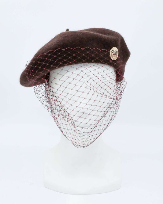 NIKKI (brown) - FORD MILLINERY