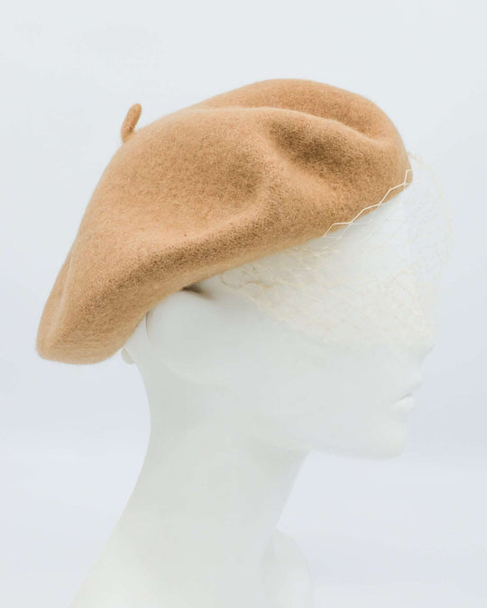 NIKKI (tan) - FORD MILLINERY