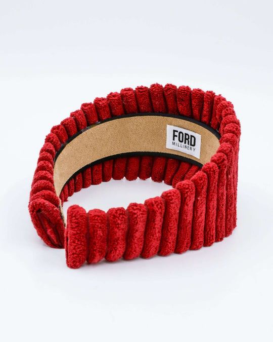 NOT MABEL (crimson) - FORD MILLINERY