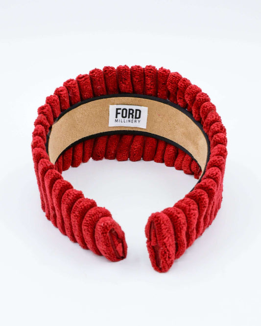 NOT MABEL (crimson) - FORD MILLINERY