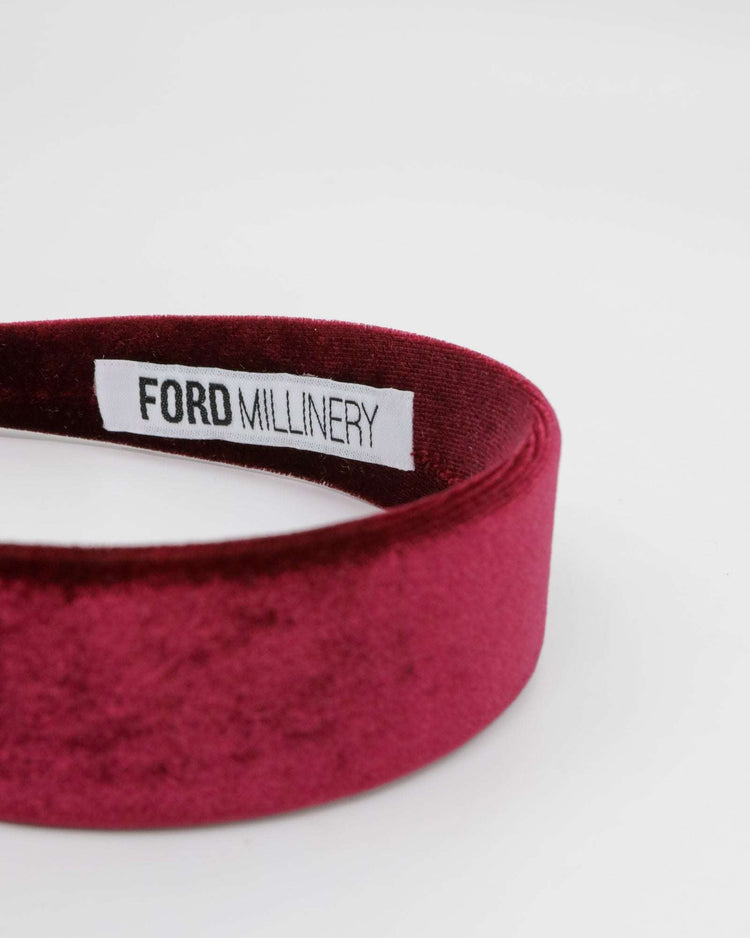 PHAT (burgundy) - FORD MILLINERY