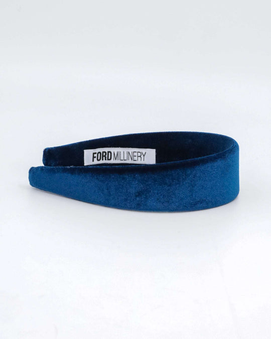PHAT Headband (navy blue) - FORD MILLINERY