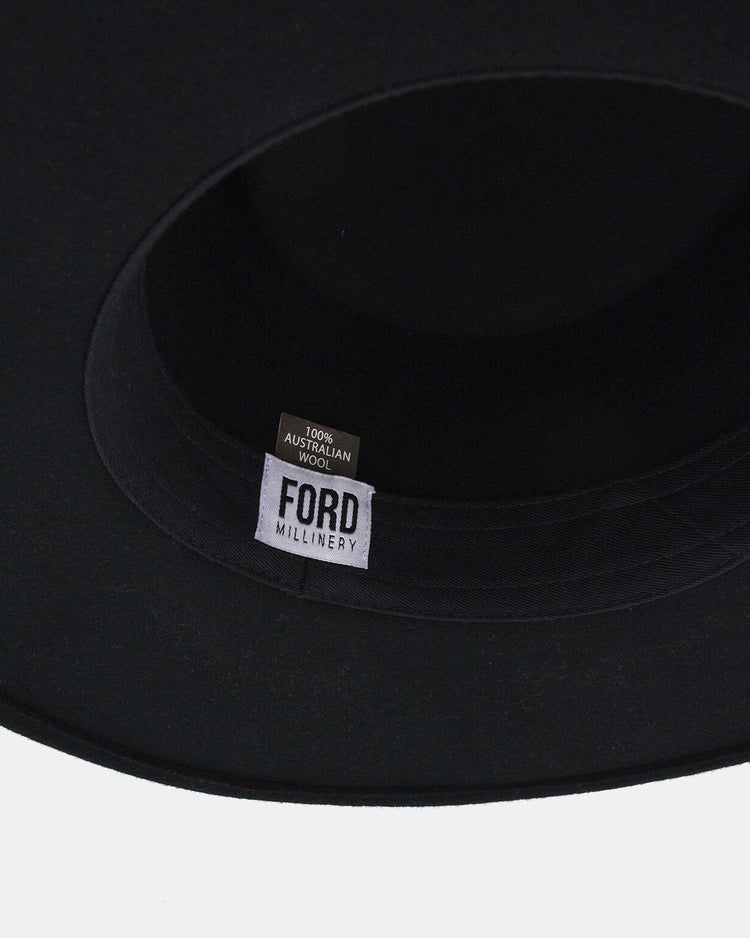 FRANKIE (black) - FORD MILLINERY