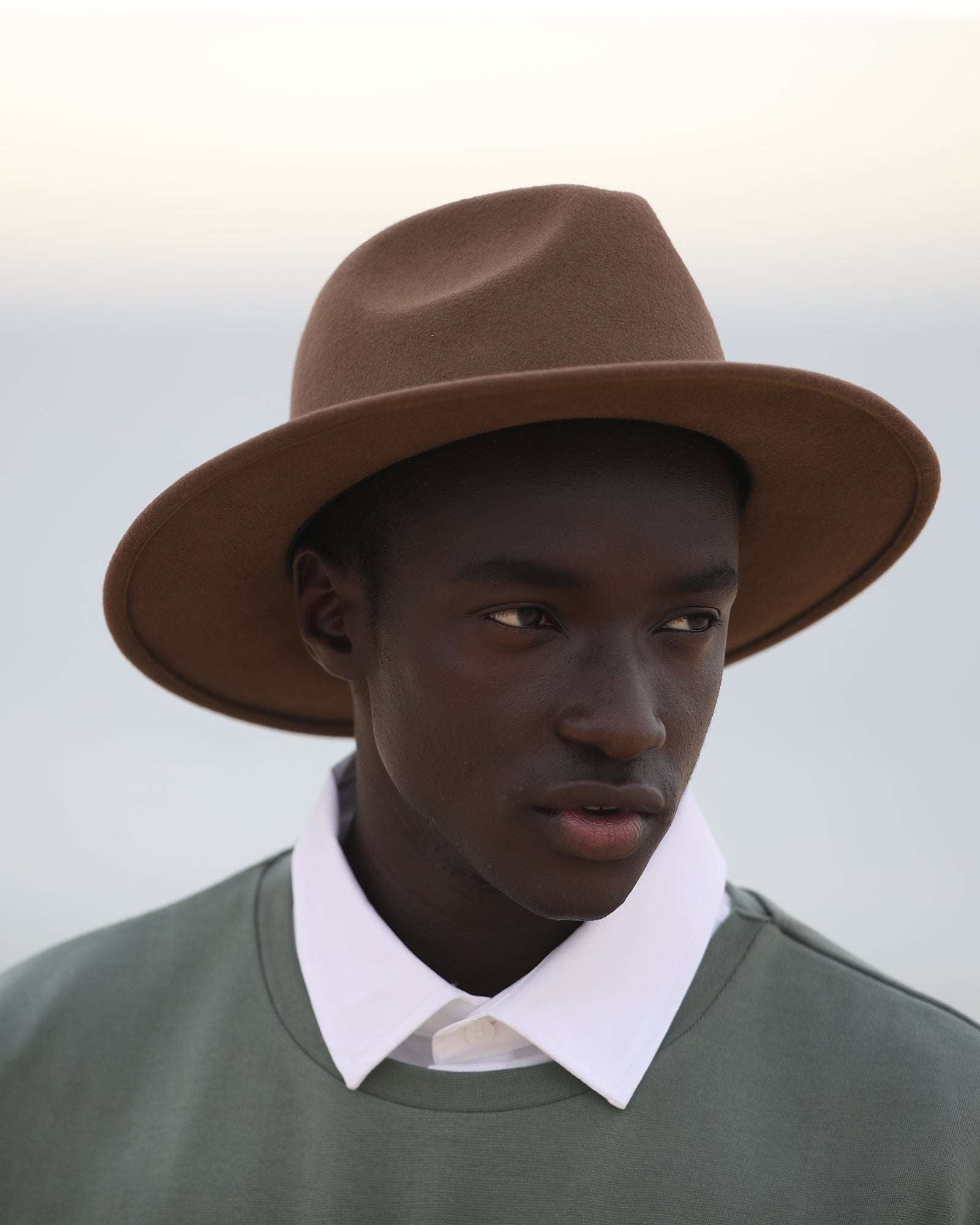 FRANKIE (brown) - FORD MILLINERY