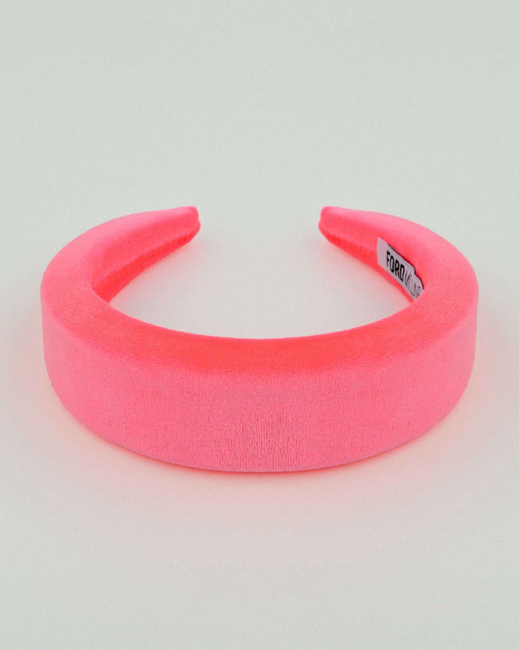 RACHEL (fluro pink velvet) - FORD MILLINERY