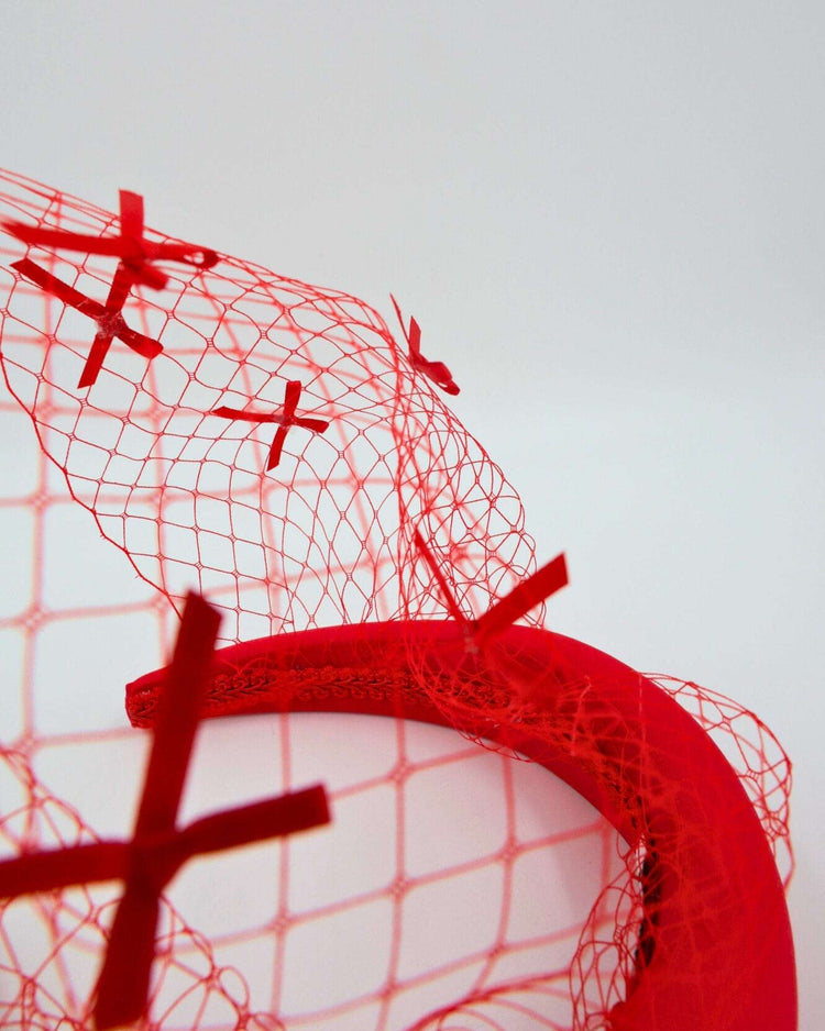 GISELLE (red) - FORD MILLINERY
