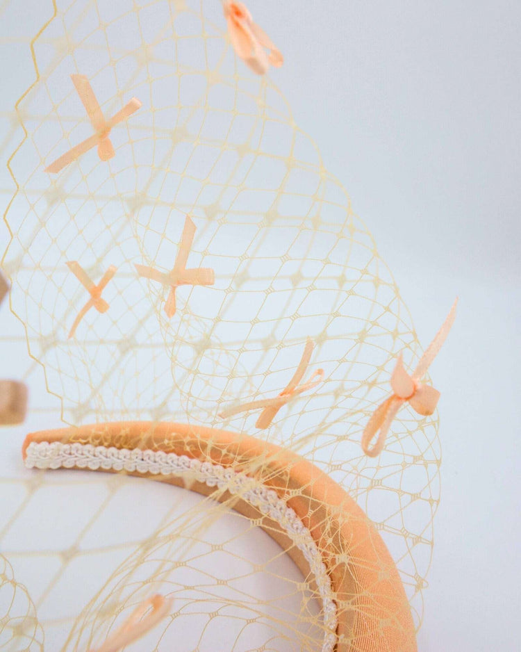 GISELLE (peach) - FORD MILLINERY