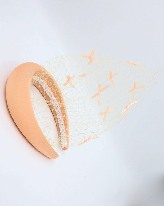 GISELLE (peach) - FORD MILLINERY