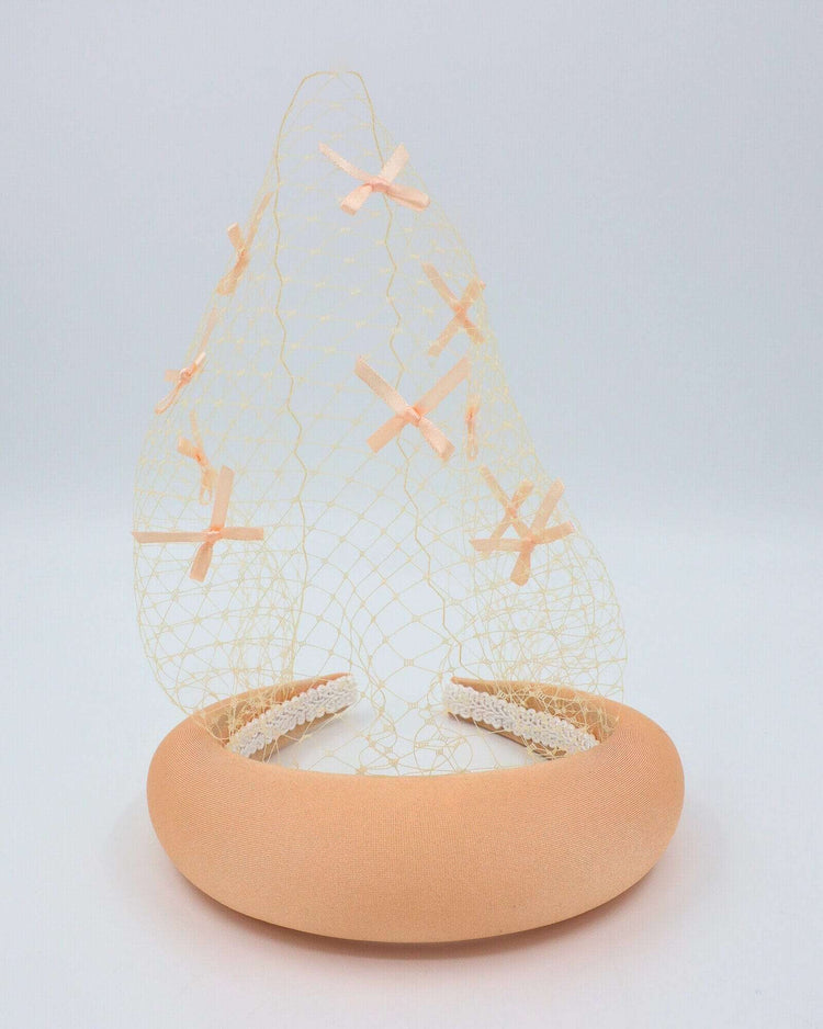 GISELLE (peach) - FORD MILLINERY