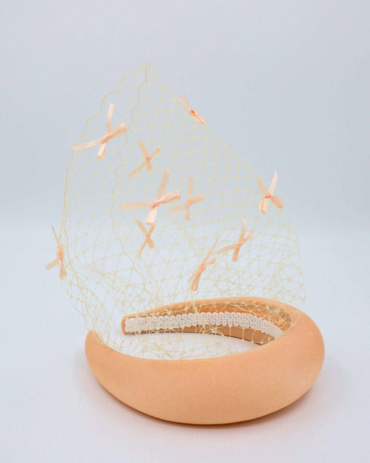 GISELLE (peach) - FORD MILLINERY