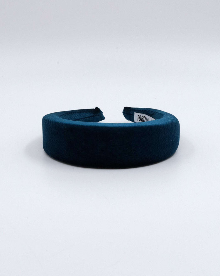 RACHEL (navy velvet) - FORD MILLINERY