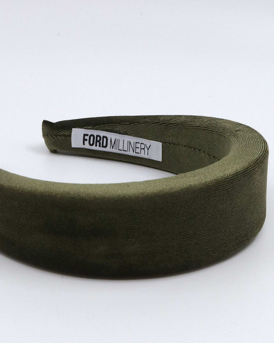 RACHEL (sage velvet) - FORD MILLINERY
