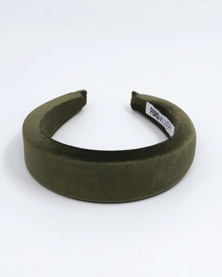 RACHEL (sage velvet) - FORD MILLINERY