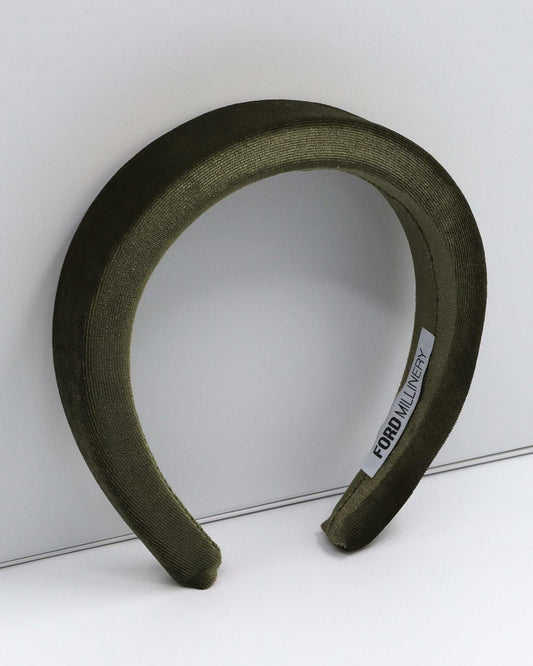 RACHEL (sage velvet) - FORD MILLINERY