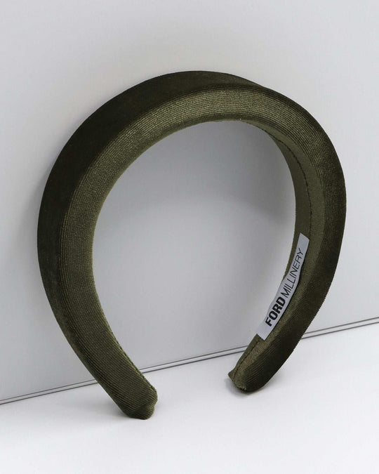 RACHEL (sage velvet) - FORD MILLINERY