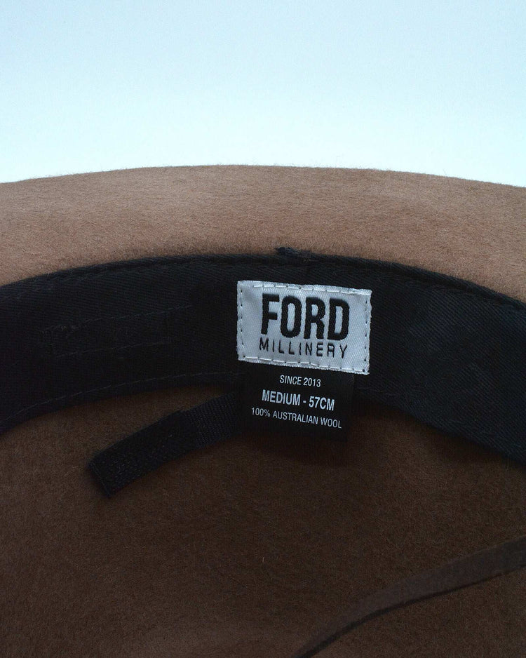 SANDERS (brown) - FORD MILLINERY