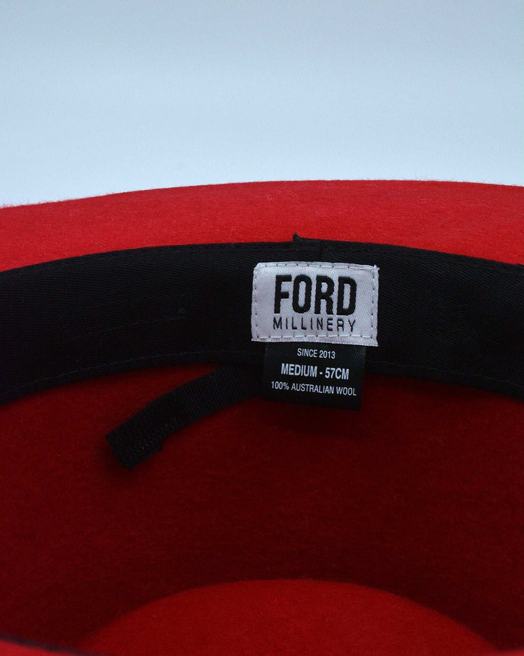 BOY (red) - FORD MILLINERY