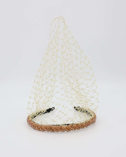 IZZY (antique gold) - FORD MILLINERY