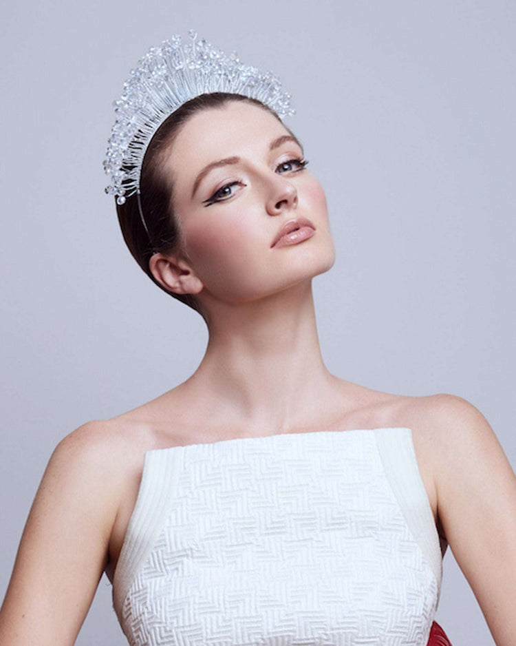 JUBILEE (crystal-silver) - FORD MILLINERY