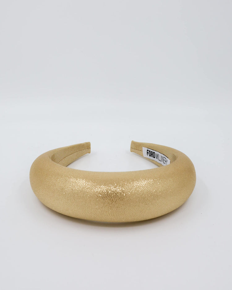 KYLIE (light gold) - FORD MILLINERY