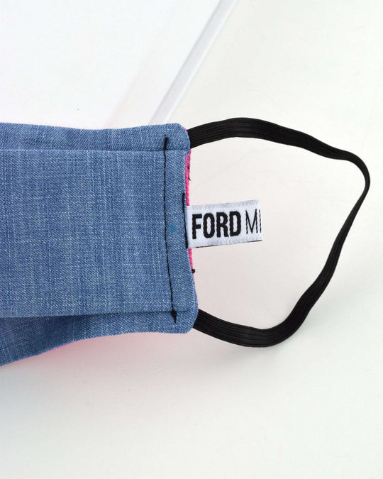 MASKS 4 MATES (light denim) - FORD MILLINERY