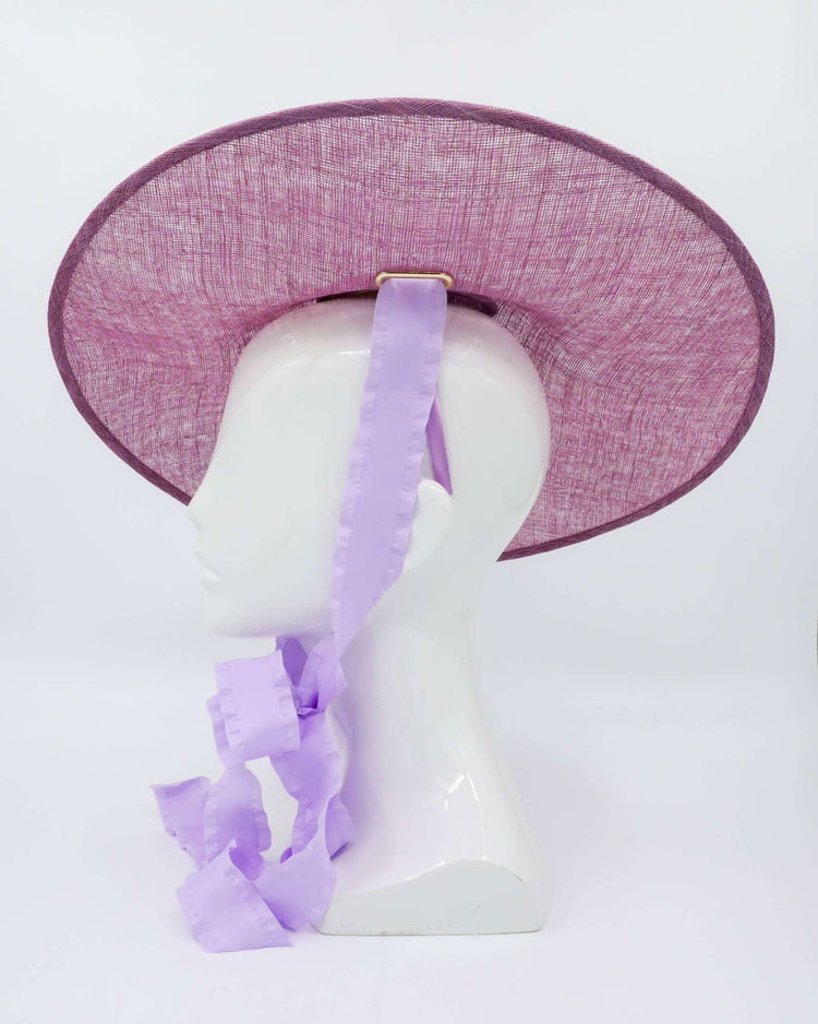 LOREN Hat (mauve) - FORD MILLINERY