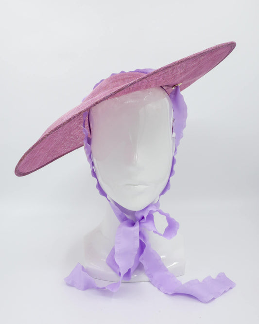 LOREN Hat (mauve) - FORD MILLINERY