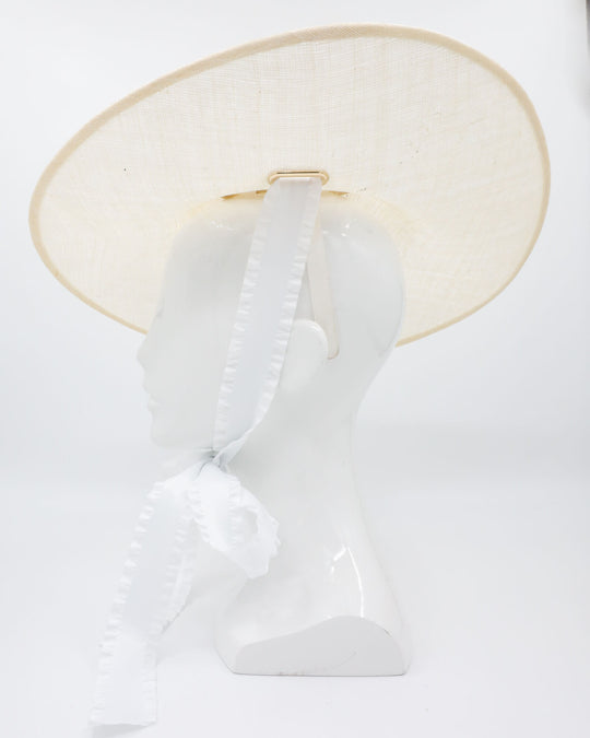 LOREN Hat (ivory) - FORD MILLINERY
