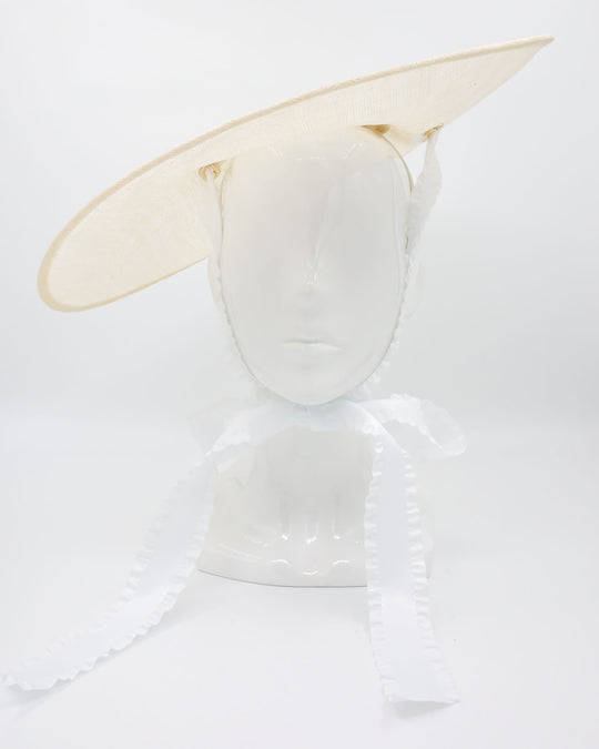 LOREN Hat (ivory) - FORD MILLINERY