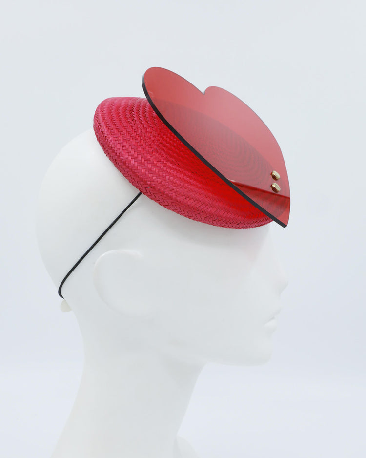 LOVE ME DO (raspberry) - FORD MILLINERY